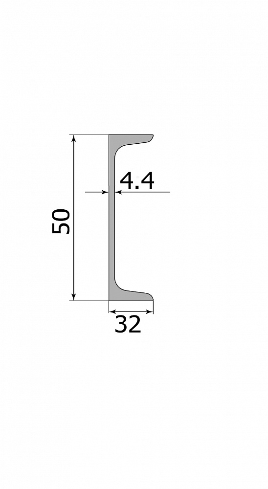 Швеллер №5У 12 м ГОСТ 8240-97
