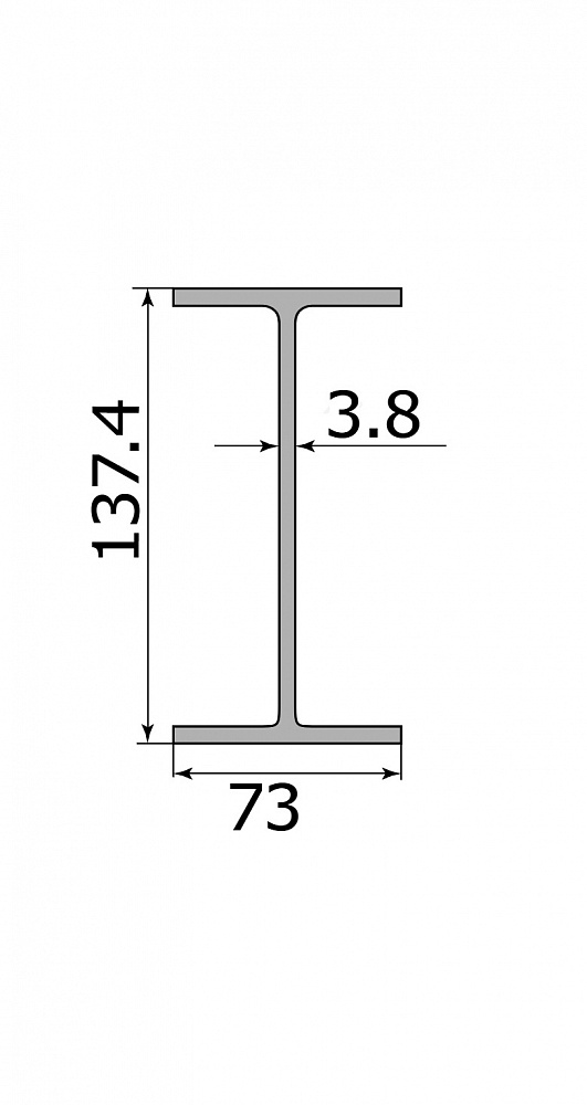 Балка двутавровая 14 L12 