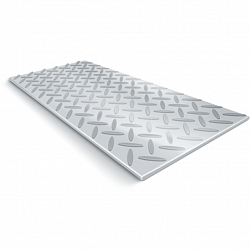 Лист рифленый г/к 3x1250x2500 мм (чечев)