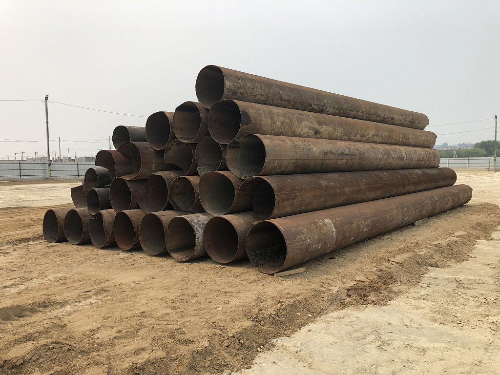 Компания "Прометалл" предлагает б/у трубы различных диаметров: 426, 530, 1020 мм